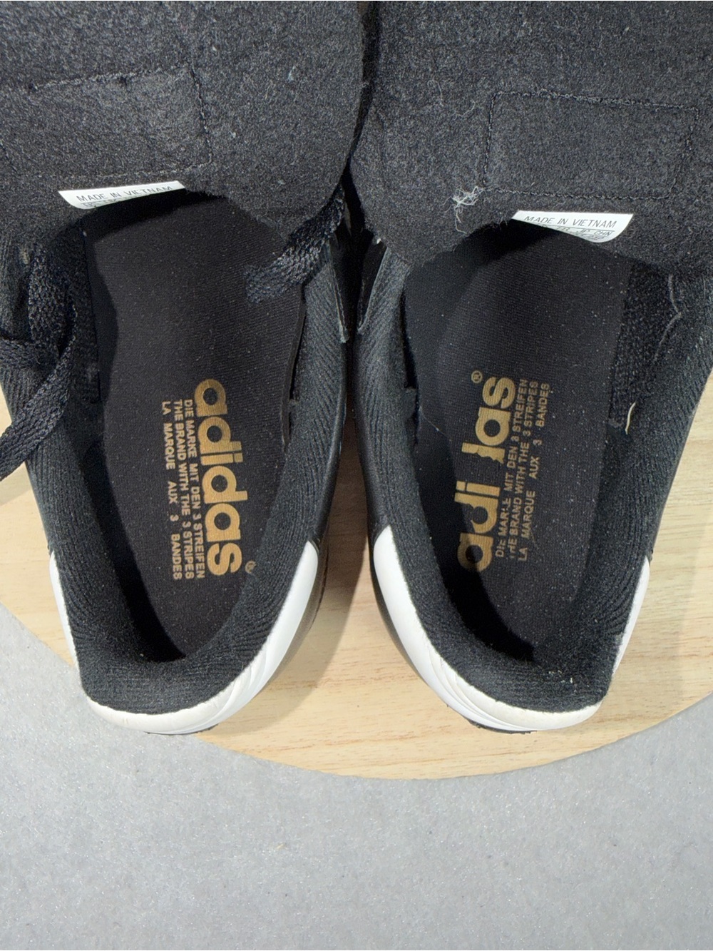 Adidas Samba OG Black Gum Bottom Mens Size 7.5 034563 - Picture 6 of 8
